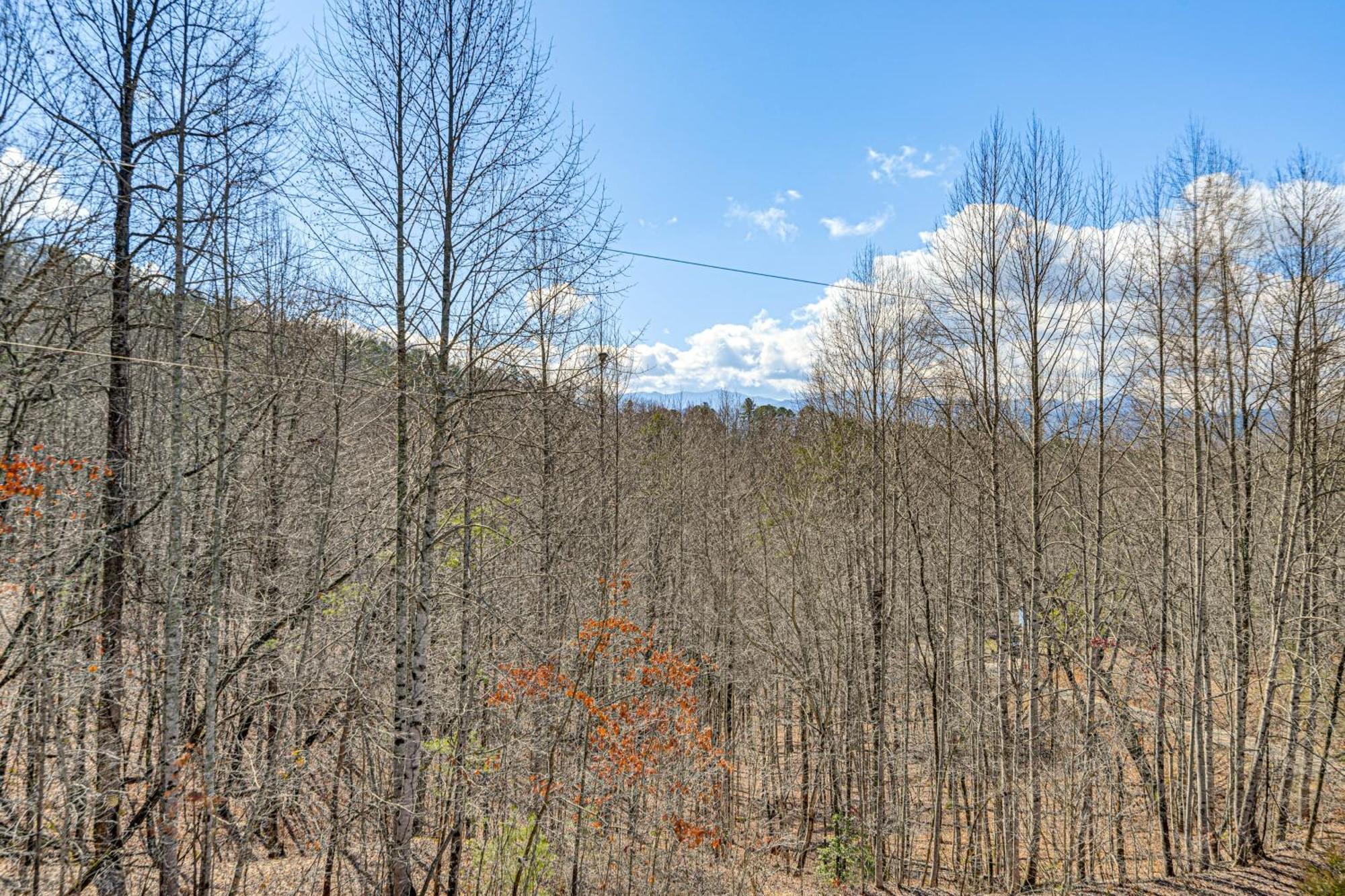 Bryson City Cabin With Hot Tub, Views And Pool Table! Kültér fotó
